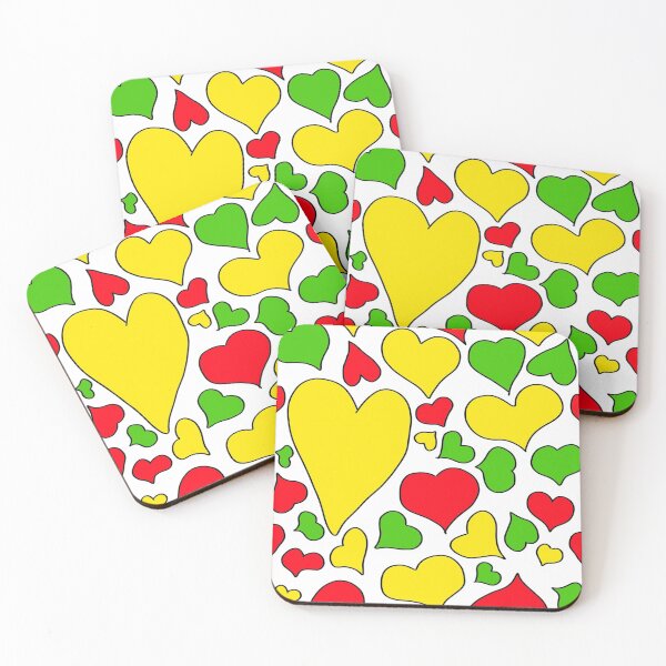 Item preview, Reggae hearts designed and sold by ericked2007.