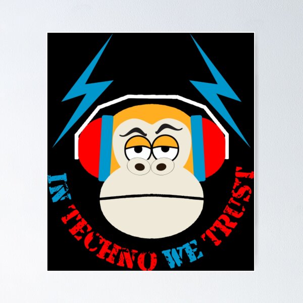 Item preview, In Techno We Trust  designed and sold by GarciaSharkey.