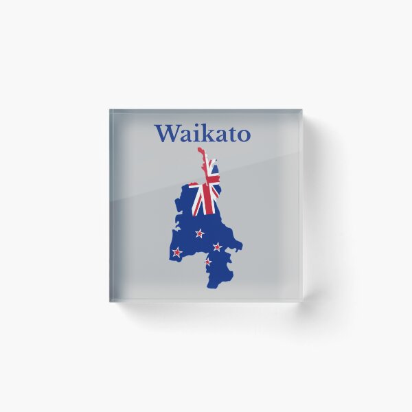 Artikelvorschau, Waikato Karte, Neuseeland Region. entworfen und verkauft von marosharaf.