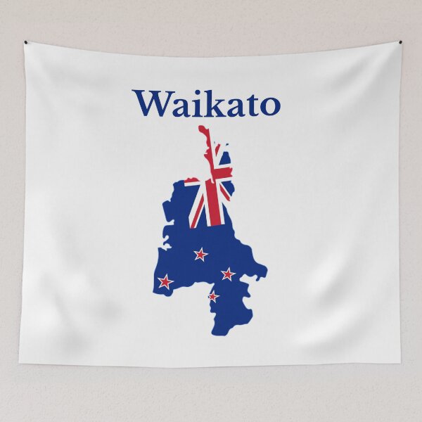 Artikelvorschau, Waikato Karte, Neuseeland Region. entworfen und verkauft von marosharaf.