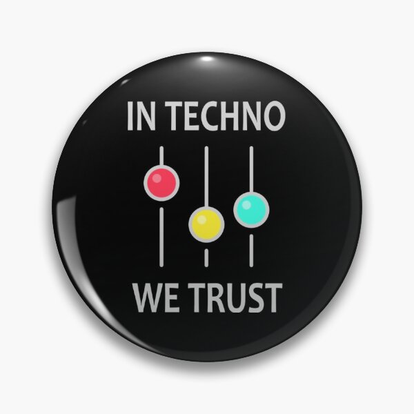 Item preview, In Techno We Trust  designed and sold by GarciaSharkey.