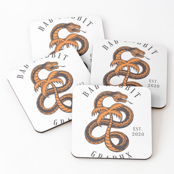 Item preview, The Palm & The Snake designed and sold by badrabbitgraphx.