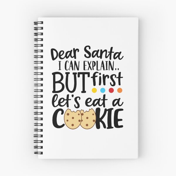Item preview, Dear santa i  can explain but first let's eat a cookie Christmas cookie baking crew Christmas holiday designed and sold by shivani21061993.