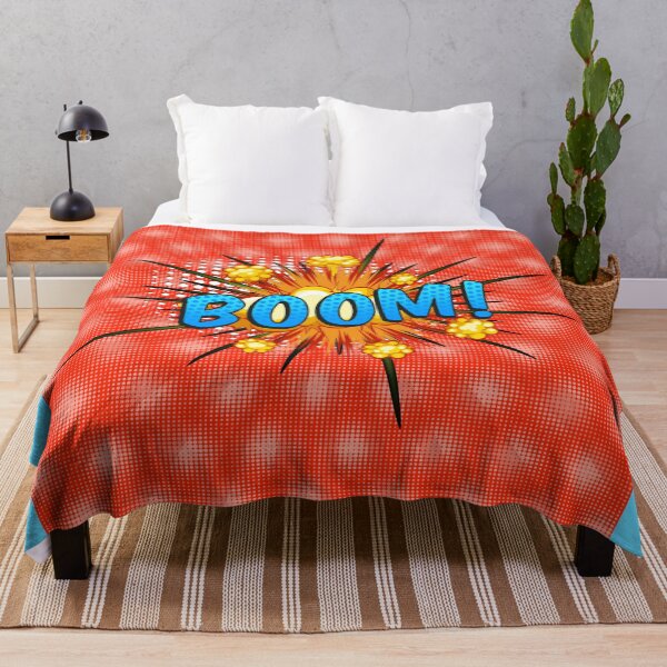 Aperçu de l'œuvre Comic Burst Boom Book Cartoon Superhero créée et vendue par lorrinani.