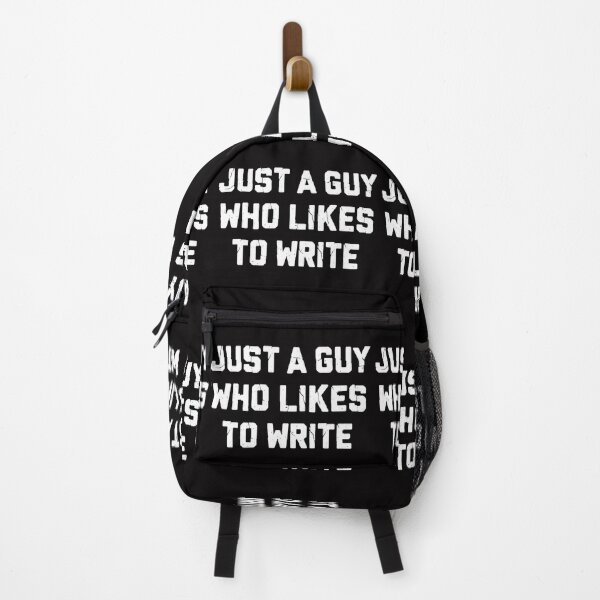 Item preview, Just a Guy Who Likes to Write, Gift for men and boys who write designed and sold by novelteemerch.