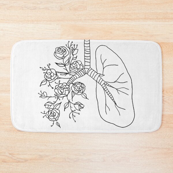 Item preview, Breathe - Minimal Line Art Illustration Tattoo designed and sold by MarleneCanto.