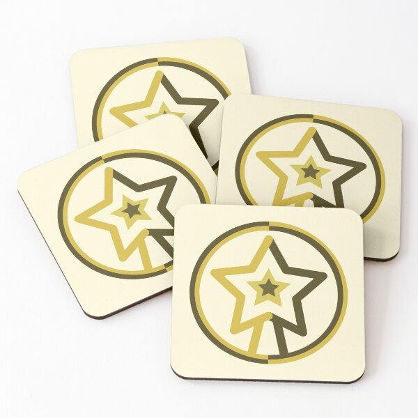 Item preview, Christmas Star Badge designed and sold by Helium Designs.