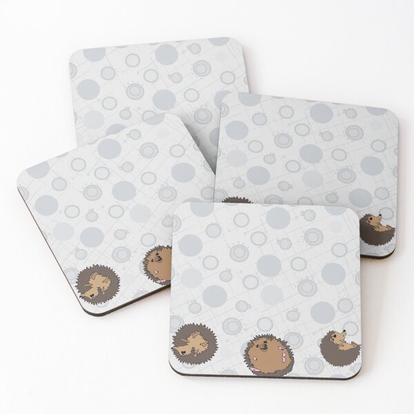 Item preview, Erizos rebotando designed and sold by Meg M Studio.