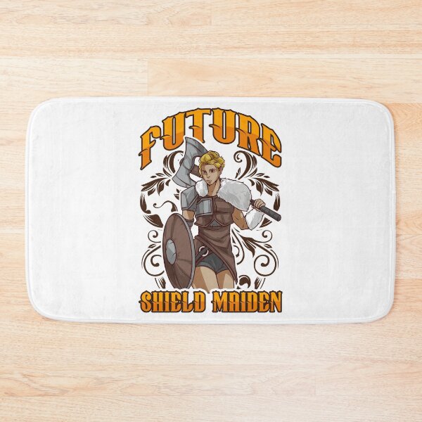 Item preview, Cute Future Shield Maiden Nordic Viking Warrior designed and sold by perfectpresents.