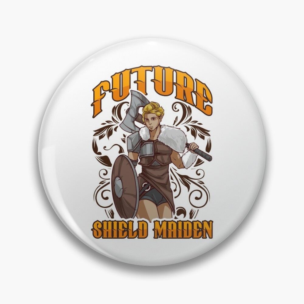 Viking Shield Maiden - Vikings - Pin