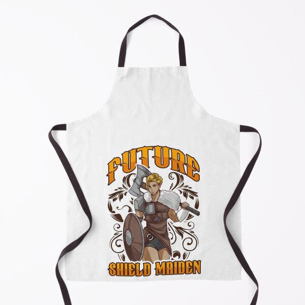 Item preview, Cute Future Shield Maiden Nordic Viking Warrior designed and sold by perfectpresents.