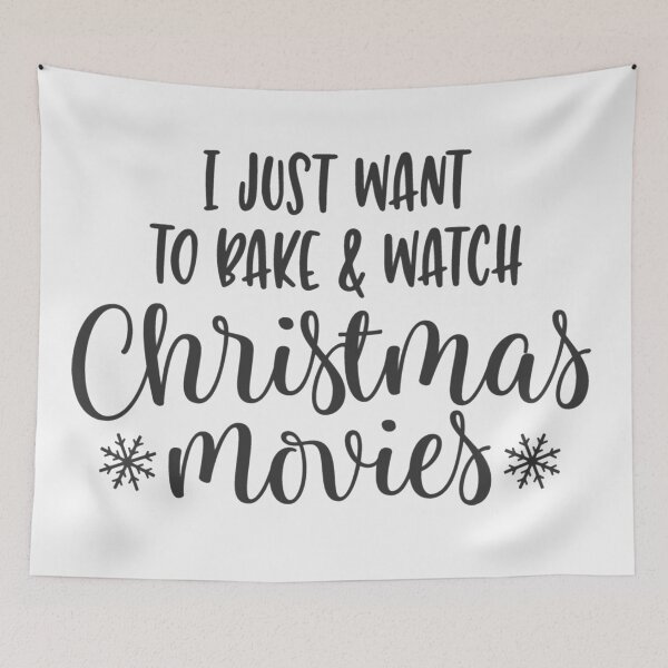 Item preview, i just want to bake and watch christmas movies Christmas cookie baking crew Christmas holiday designed and sold by shivani21061993.