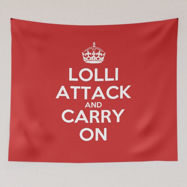 Item preview, Lolli Attack and Carry On - Chess opening T-Shirt designed and sold by edygun.