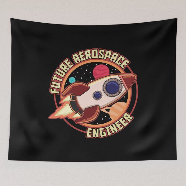 Item preview, Cute Future Aerospace Engineer Spaceship Launch designed and sold by perfectpresents.