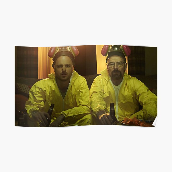 Breaking Bad 4k Heisenberg x Jesse Poster