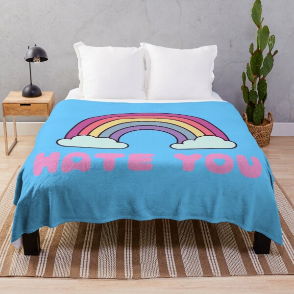 Item preview, Hate You! Sarcastic Rainbow designed and sold by emotionpotion.