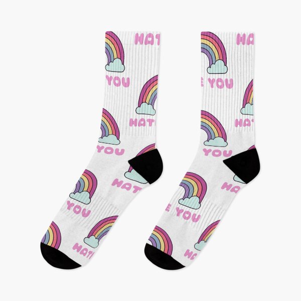 Item preview, Hate You! Sarcastic Rainbow designed and sold by emotionpotion.
