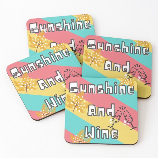 Item preview, Sunshine And Wine Funny designed and sold by dalypdesign.