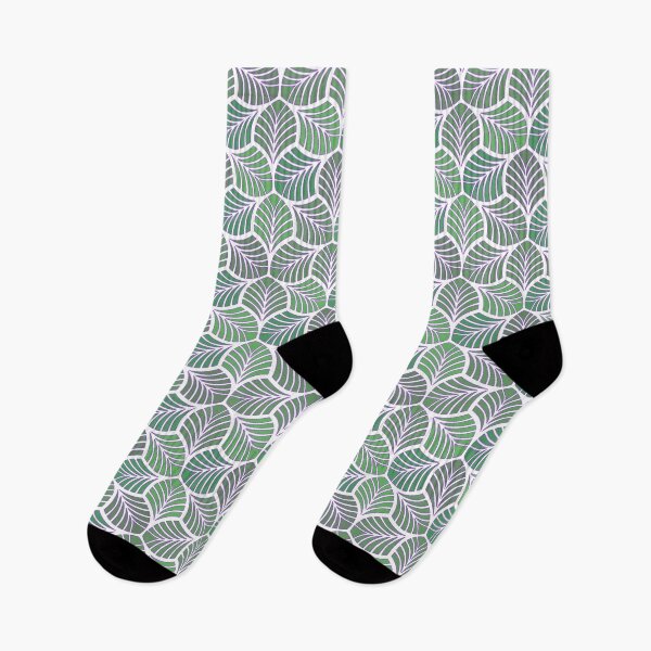 Item preview, Art Nouveau - Green Leaf Pattern designed and sold by bunbun369.