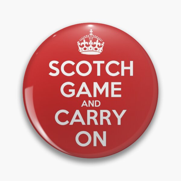 Item preview, Scotch Game and Carry On - Chess opening T-Shirt designed and sold by edygun.