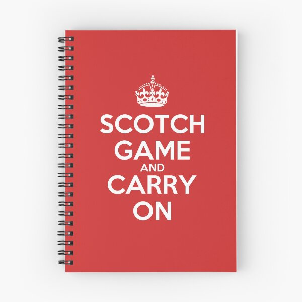 Item preview, Scotch Game and Carry On - Chess opening T-Shirt designed and sold by edygun.