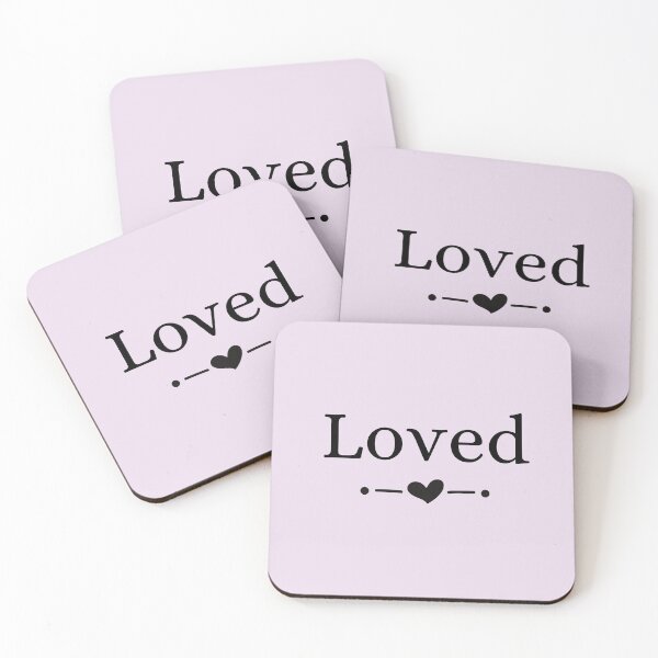 Item preview, Loved | Heart | Cute | Love | designed and sold by Jeleedesigns.