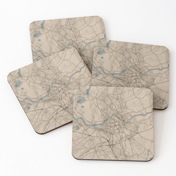 Item preview, Lowell Sepia Map designed and sold by CPTVDesign.