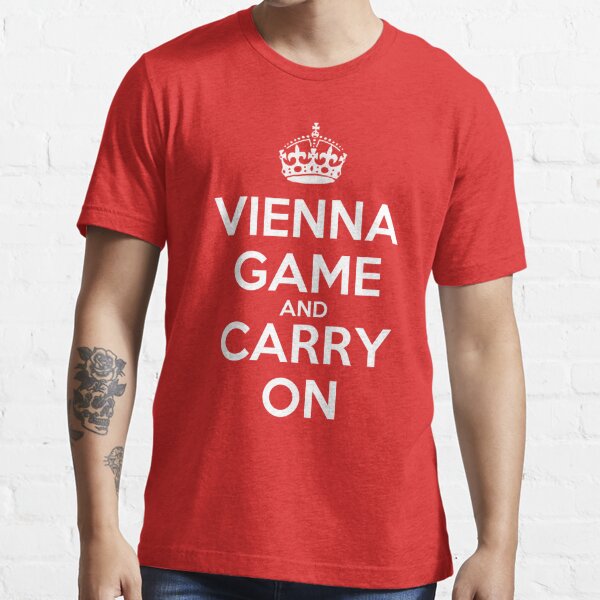 Camiseta Abertura de Xadrez do Jogo Viena Shirt Chess Gift