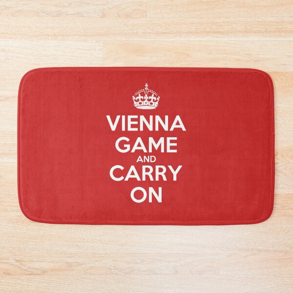 Item preview, Vienna Game and Carry On - Chess opening T-Shirt designed and sold by edygun.