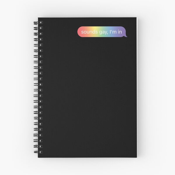 Item preview, Sounds Gay, I'm In Rainbow Message designed and sold by HumanNation.