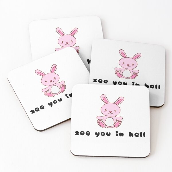 Item preview, See You in Hell bunny designed and sold by emotionpotion.
