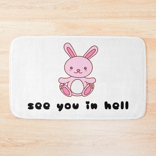 Item preview, See You in Hell bunny designed and sold by emotionpotion.