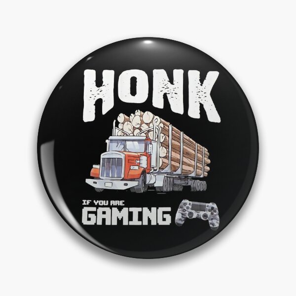 Item preview, HONK IF YOU ARE GAMING (TRUCKER GAMER) CoolShirtz/Cold Ones t-shirt (REPRODUCTION) designed and sold by LargSosig7.