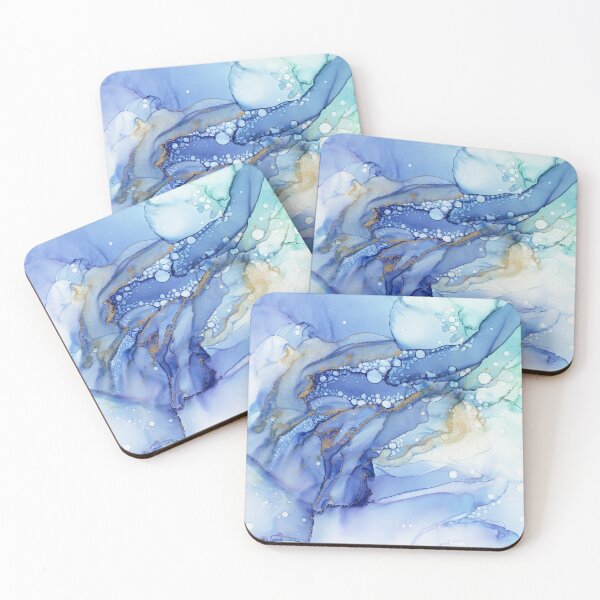 Item preview, Tumultuous Ocean Abstract Ink Painting designed and sold by Olga Shvartsur.