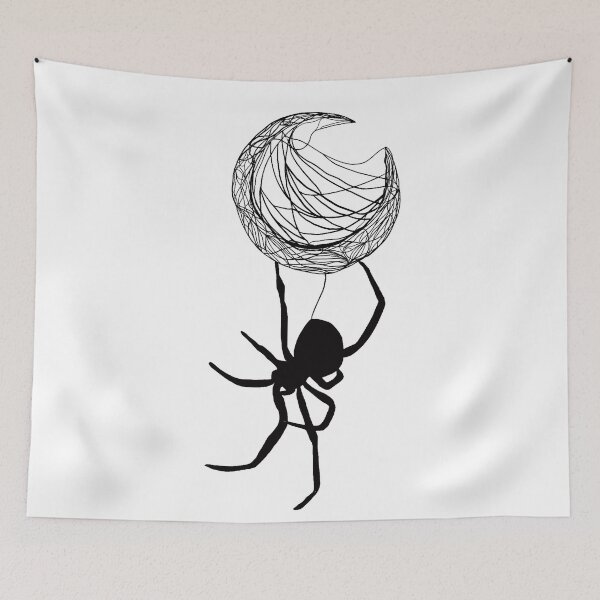 Item preview, Spider Web Moon designed and sold by Maggie Reynolds.