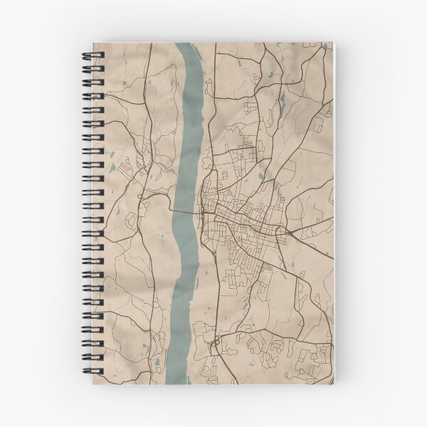 Item preview, Poughkeepsie Sepia Map designed and sold by CPTVDesign.