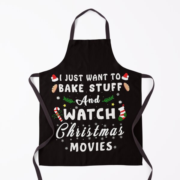Item preview, I Just Want To Bake Stuff And Watch Christmas Movies funny christmas xmas baking lover gift, mother christmas gift T-Shirt designed and sold by Majesticoo.