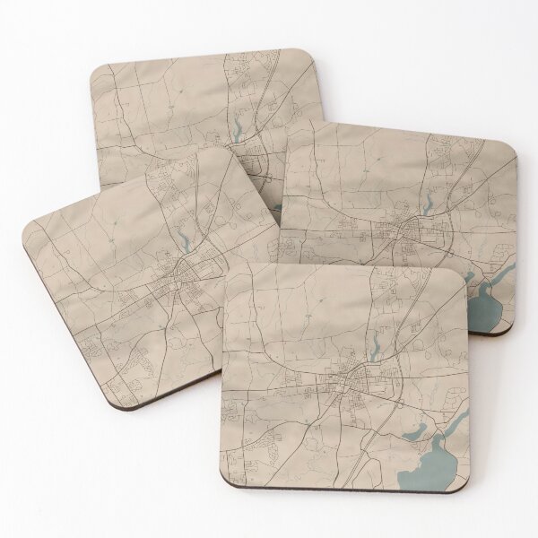 Item preview, Saratoga Springs Sepia Map designed and sold by CPTVDesign.