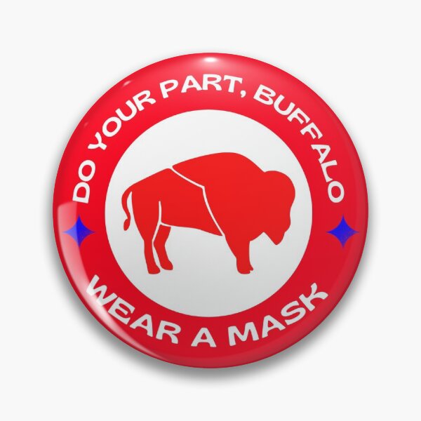 Item preview, Buffalo- Wear a Mask! designed and sold by lyssglenn.