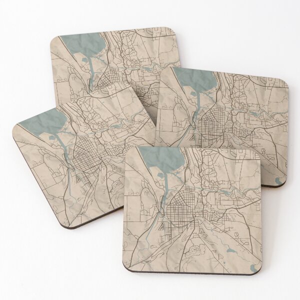 Item preview, Ithaca Sepia Map designed and sold by CPTVDesign.