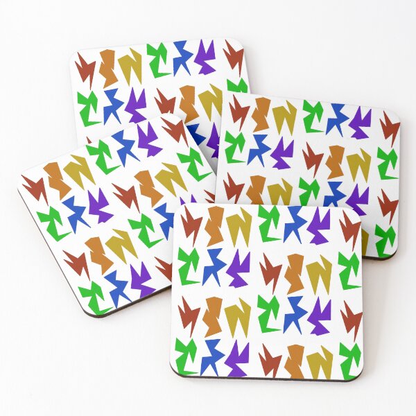 Item preview, rainbow shapes designed and sold by dangerousfrog.