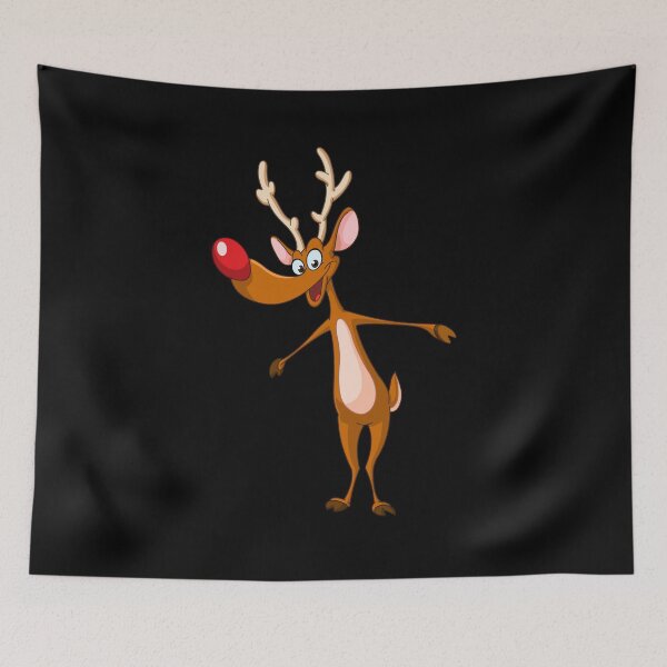 Item preview, Rudolph the Red-Nosed Reindeer Standing designed and sold by RedeemedDesigns.