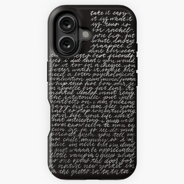 aesthetic tik tok iphone case iPhone Tough Case
