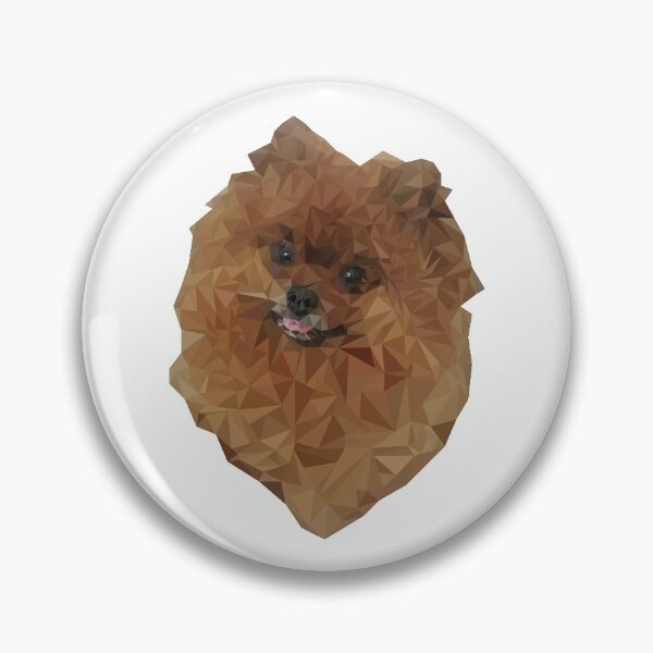 Item preview, Low poly pomeranian dog designed and sold by Bollie-Design.