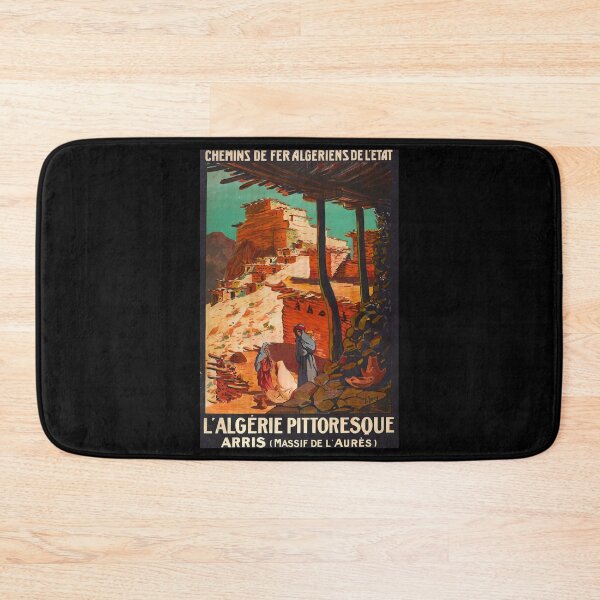 Item preview, retro classic Algerie Pittoresque Arris poster designed and sold by CorasPosters.