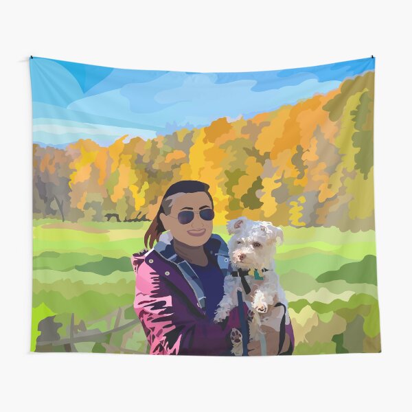 Item preview, Autumn Doglet designed and sold by hegdesigns.