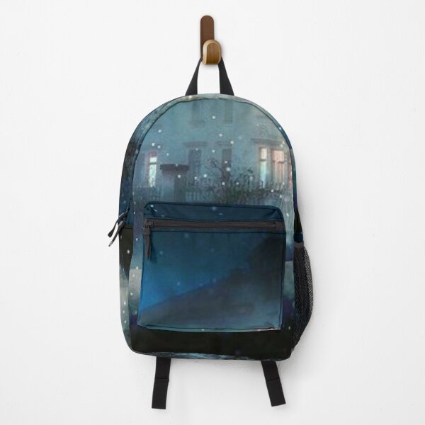 Item preview, Snowy scenery- night view for home decor designed and sold by Boss Bubble.