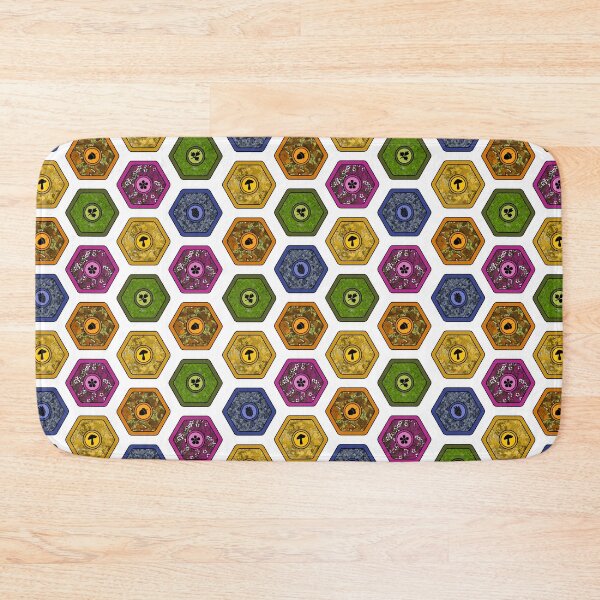 Item preview, The Valley - Hex Tiles designed and sold by CopperCatkin.