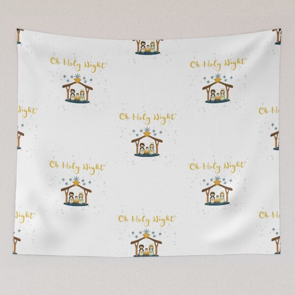 Item preview, Oh Holy Night, Merry Christmas designed and sold by Jeleedesigns.