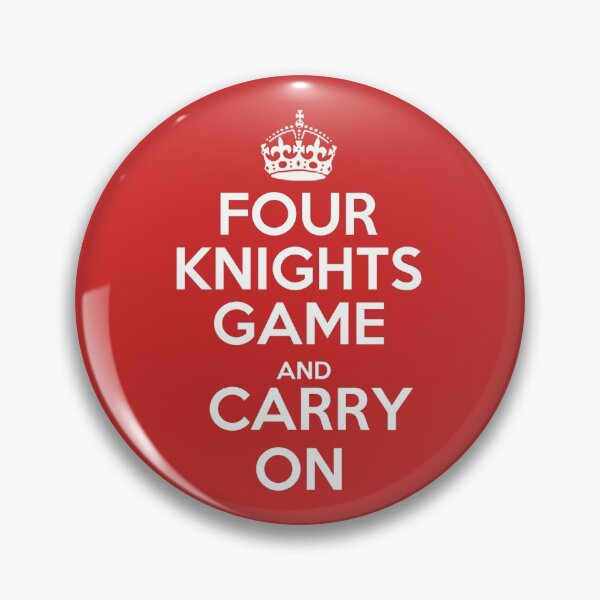 Item preview, Four Knights Game and Carry On - Chess opening T-Shirt designed and sold by edygun.